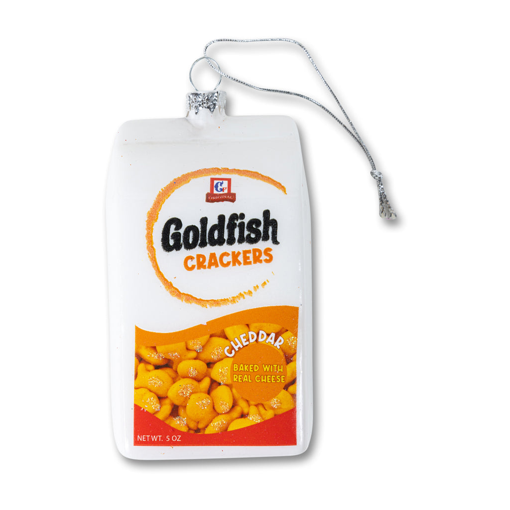 Goldfish Crackers Ornament - Furbish Studio
