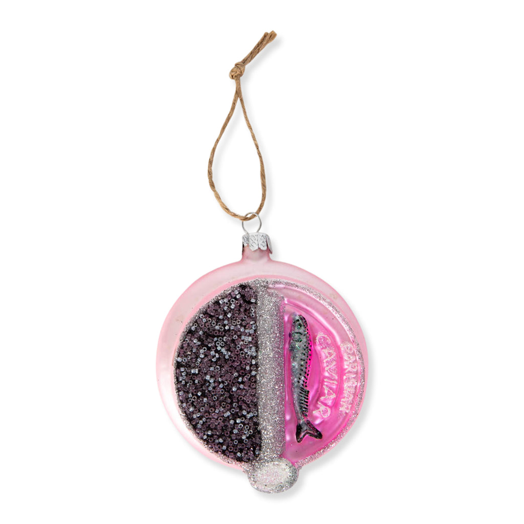Pink Caviar Tin Ornament - Furbish Studio