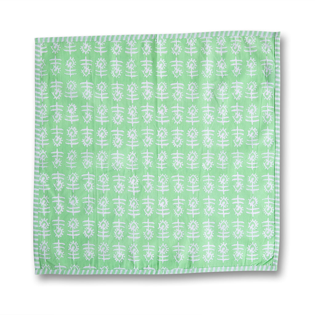Flower Napkin - Mint - Furbish Studio