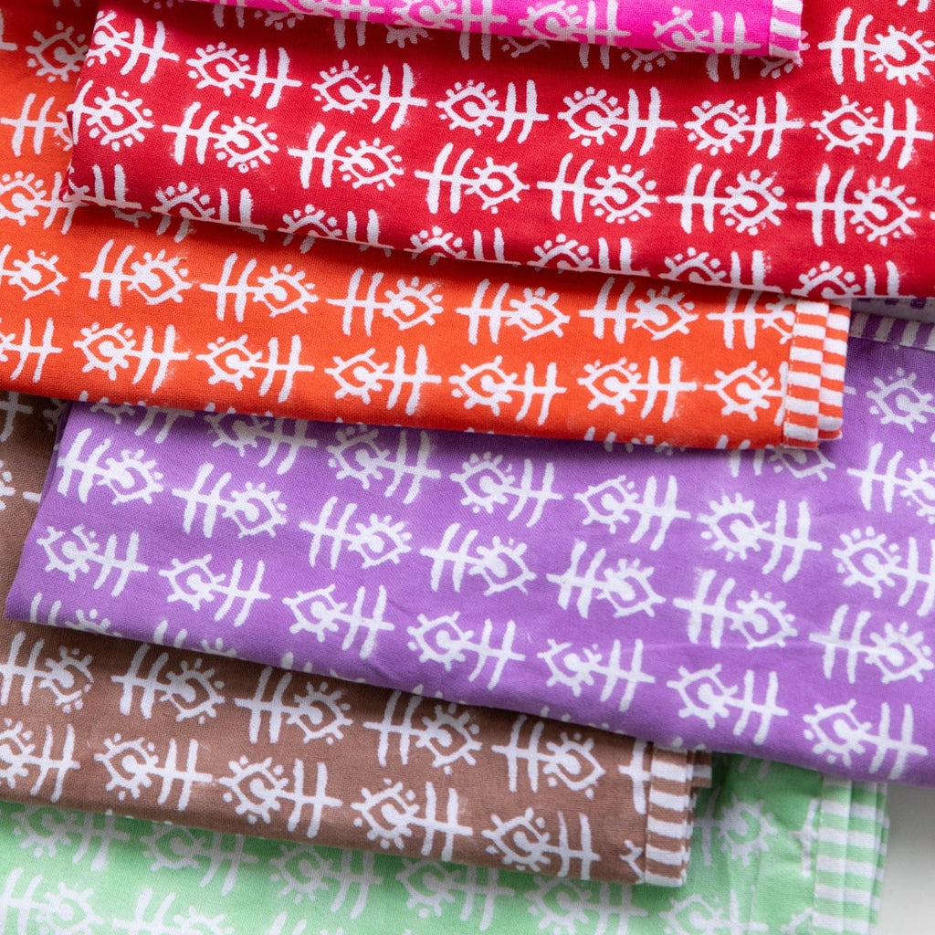 Flower Napkin - Mint - Furbish Studio