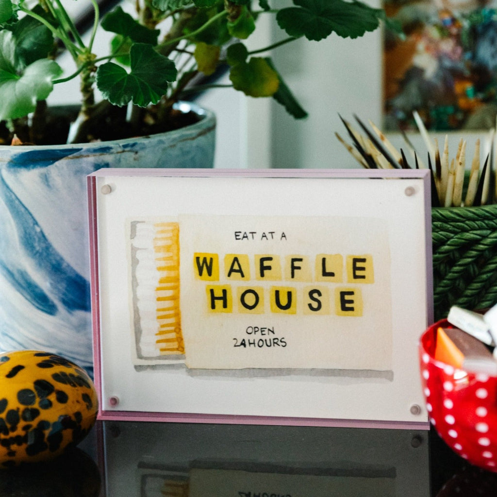 Waffle House Matchbook - Furbish Studio