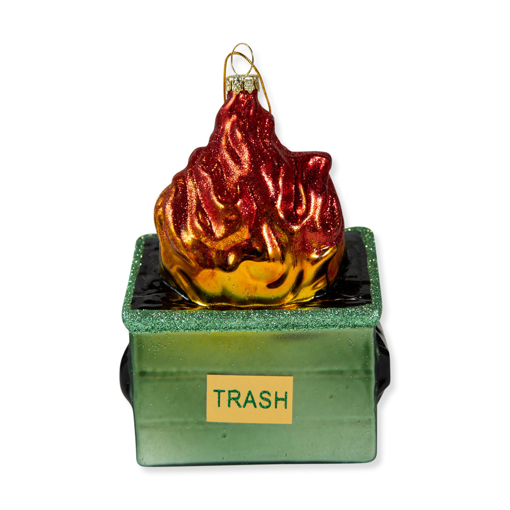 Dumpster Fire Ornament - Furbish Studio