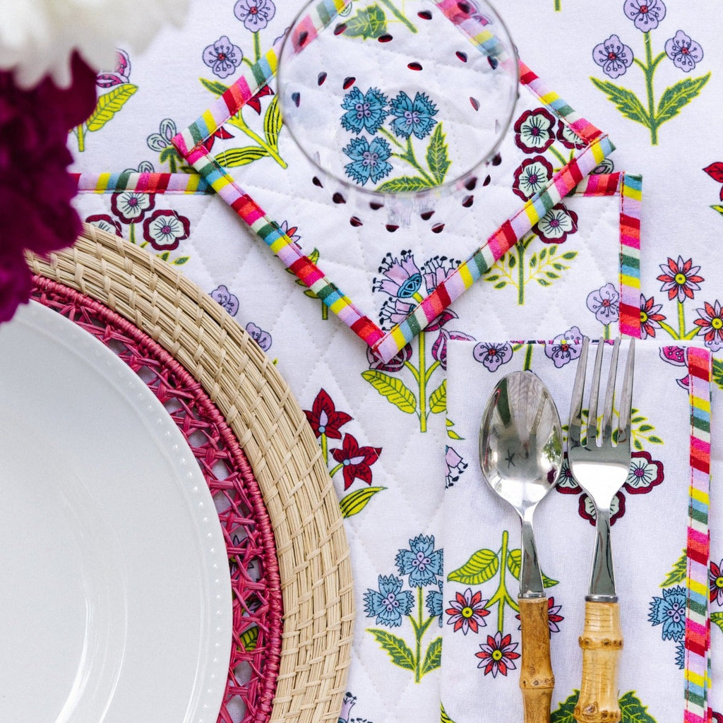 Elenna Floral Tablecloth - Furbish Studio