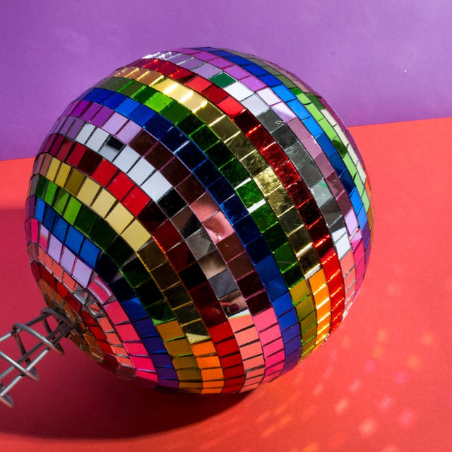 Disco Ball Tree Topper - Rainbow - Furbish Studio