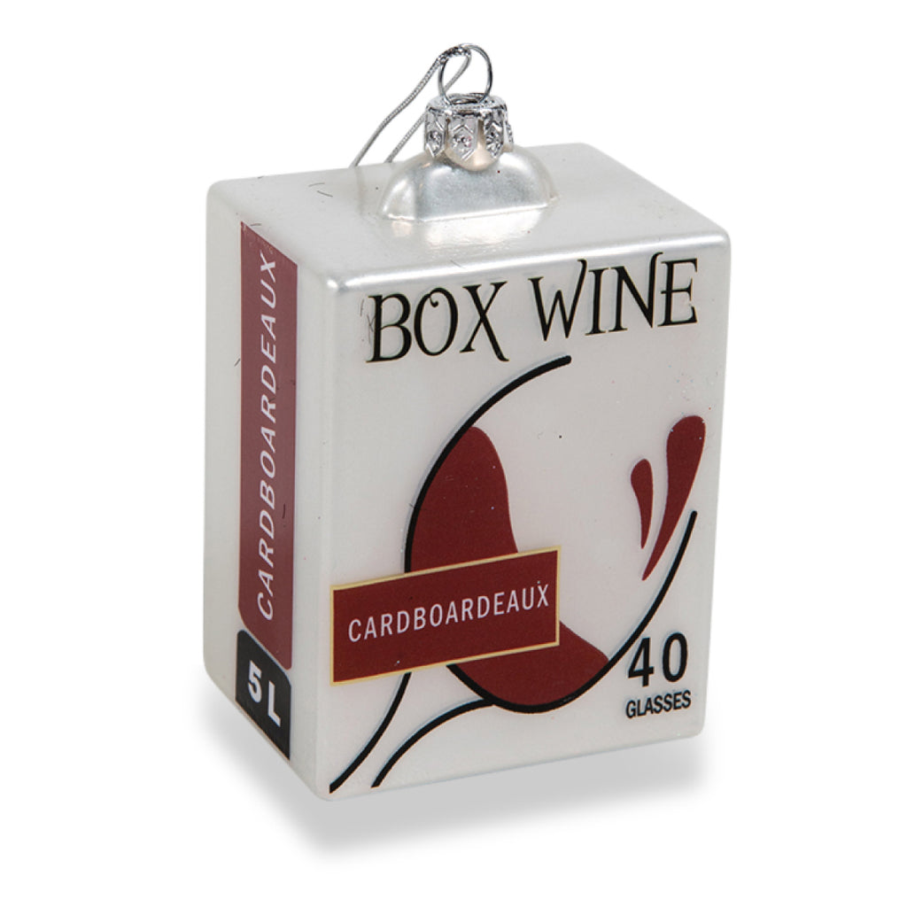 Box Wine Ornament - Furbish Studio