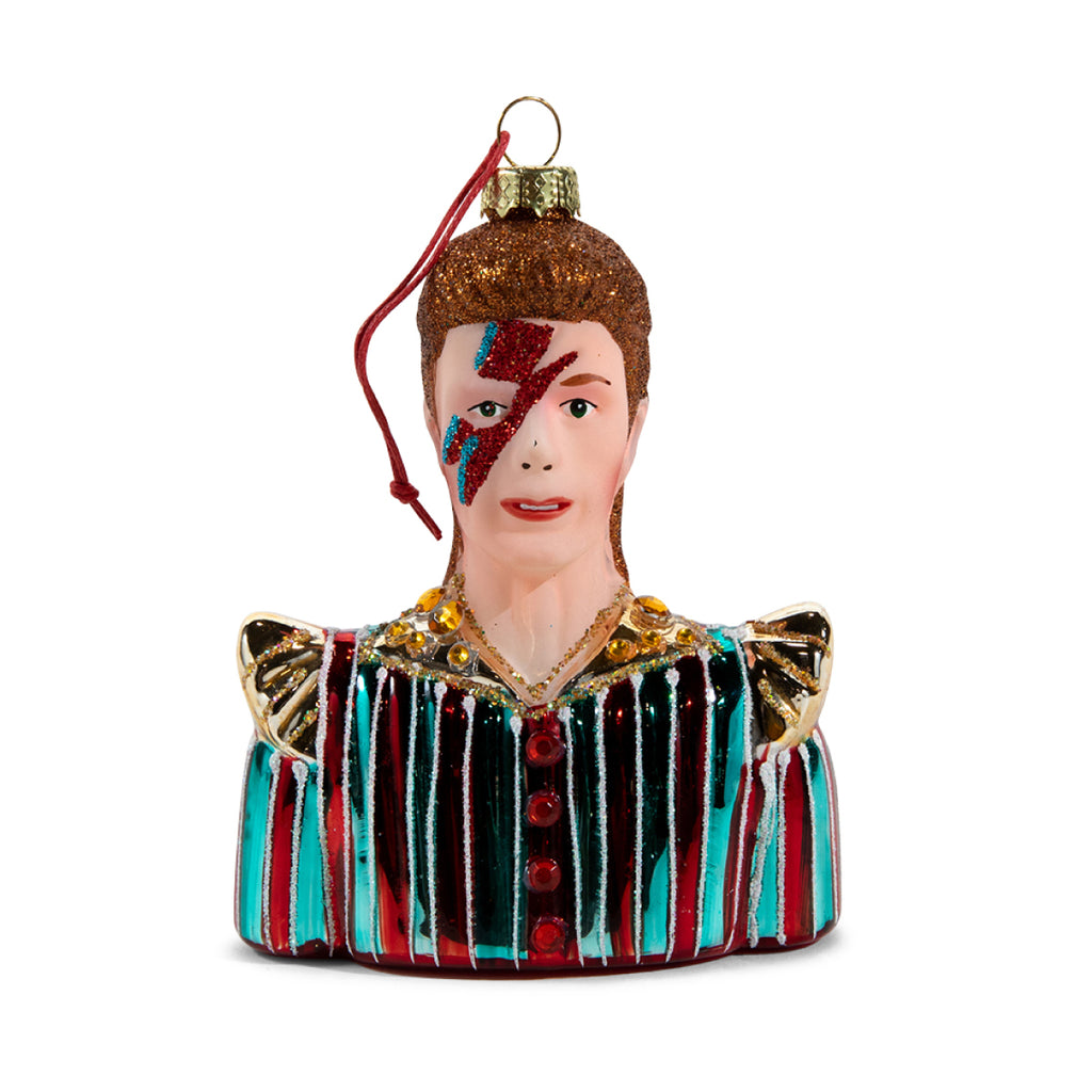 David Bowie Ornament - Furbish Studio