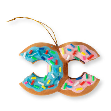 High Fashion Donut Ornament - Furbish Studio