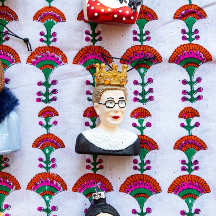 Notorious RBG Ornament - Furbish Studio