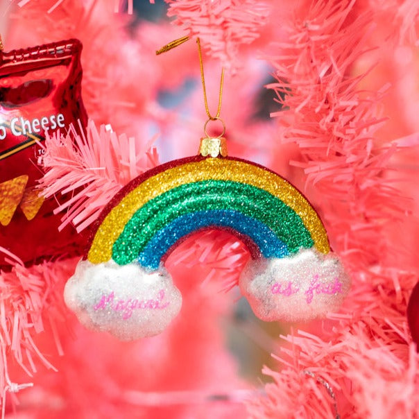 Magical AF Rainbow Ornament - Furbish Studio