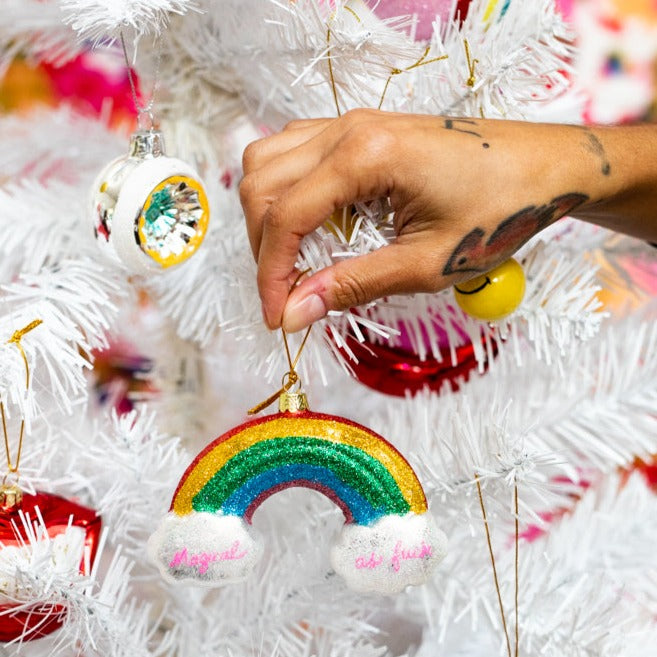 Magical AF Rainbow Ornament - Furbish Studio